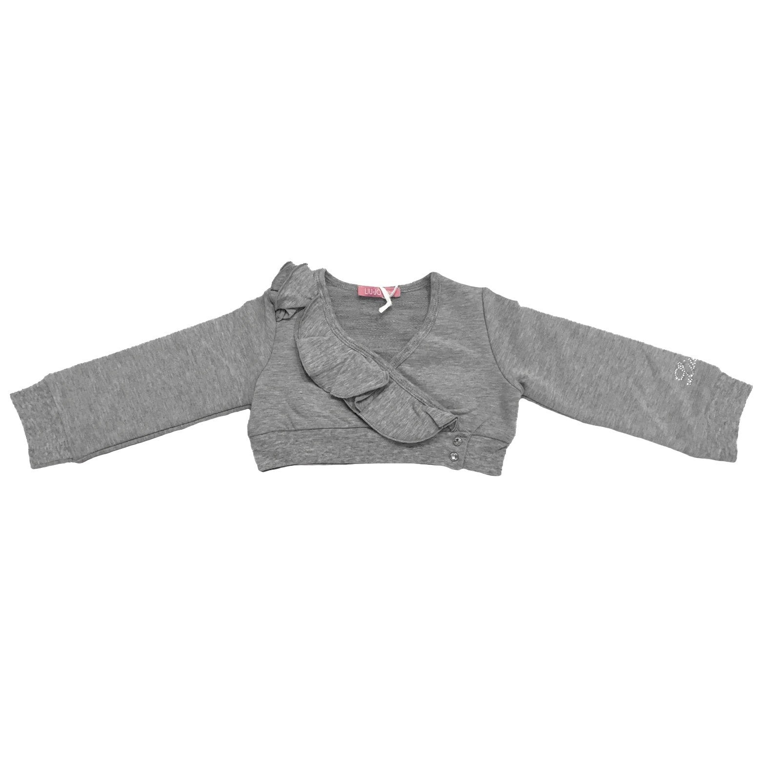 Coprispalle in Caldo Cotone Grigio Neonata Liu Jo H62060 - LIU JO - LuxuryKids