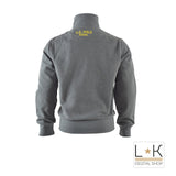 Felpa con Zip Grigio Bambino Polo Assn 47130-GREY - POLO ASSN - LuxuryKids
