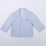 Giacca Elegante a Righe con Pochette Incorporata Neonato Minibanda M658 - MINIBANDA - LuxuryKids