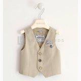 Gilet Micro Fantasia Con Pochette Neonato Sarabanda J172 - SARABANDA - LuxuryKids