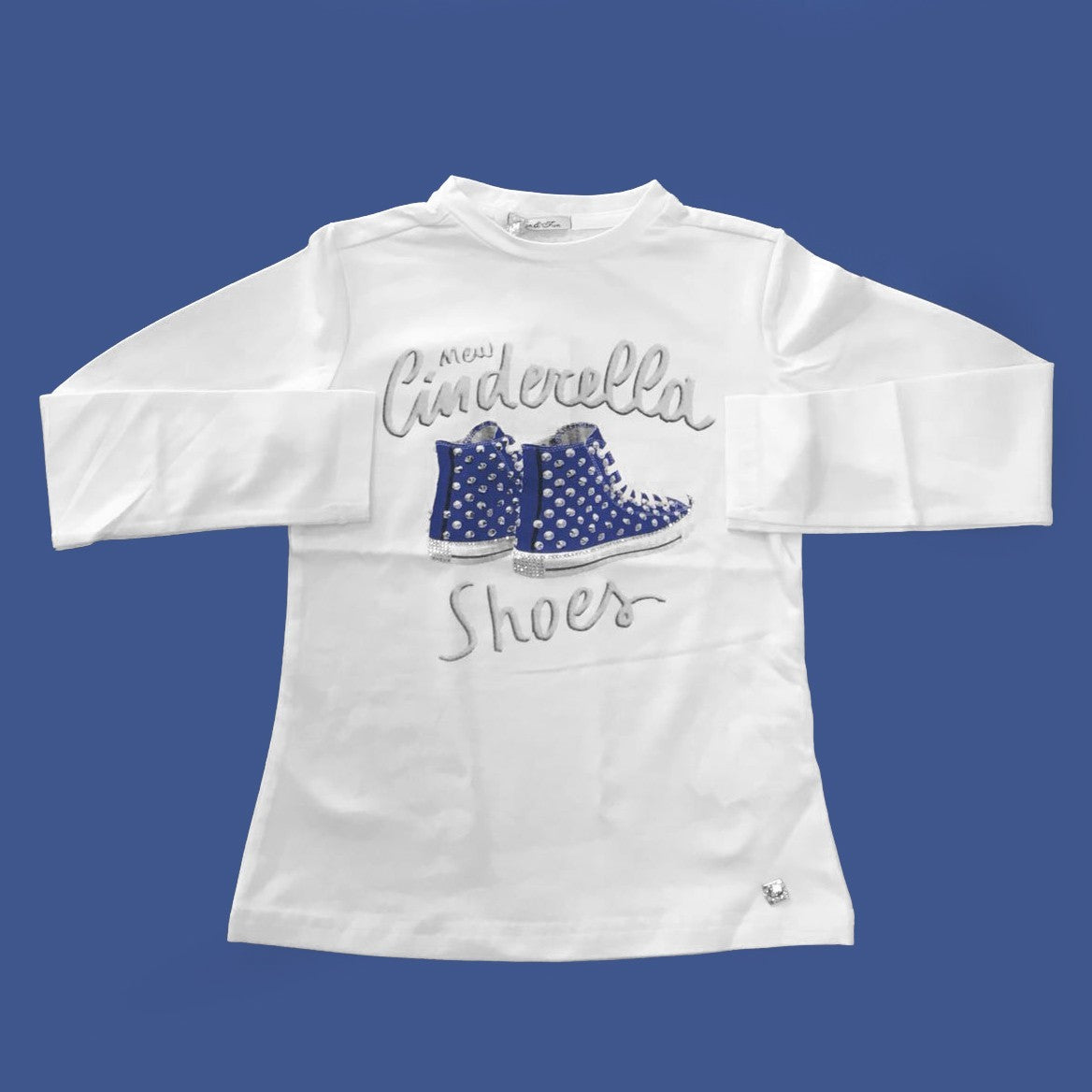 Girocollo Bambina Bianco Fun&Fun FNBTS6494 - FUN&FUN - LuxuryKids