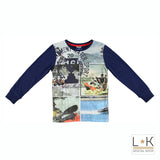 Girocollo con Stampa Bambino Sarabanda Q336 - SARABANDA - LuxuryKids