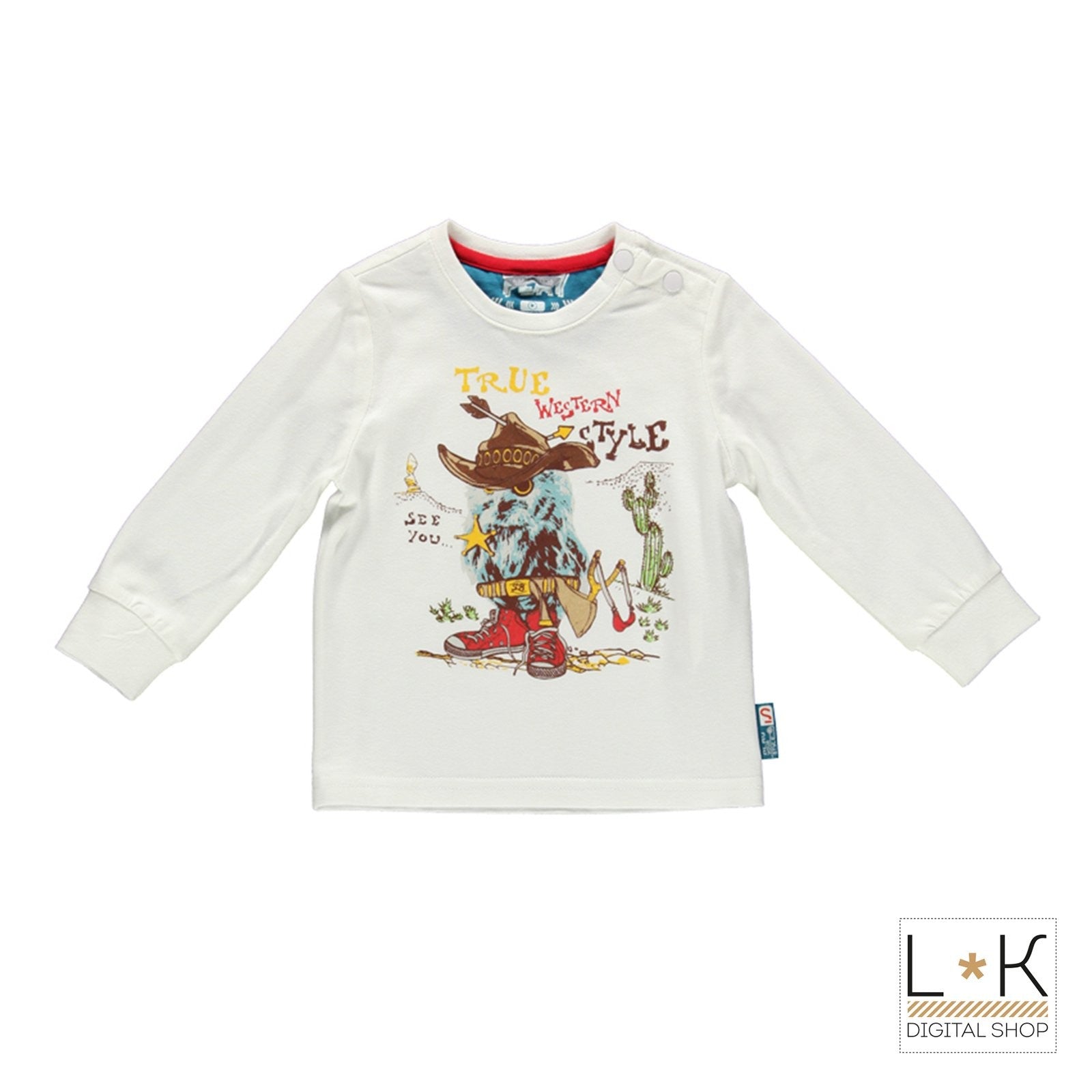 Girocollo con Stampa Neonato Sarabanda I824 - SARABANDA - LuxuryKids
