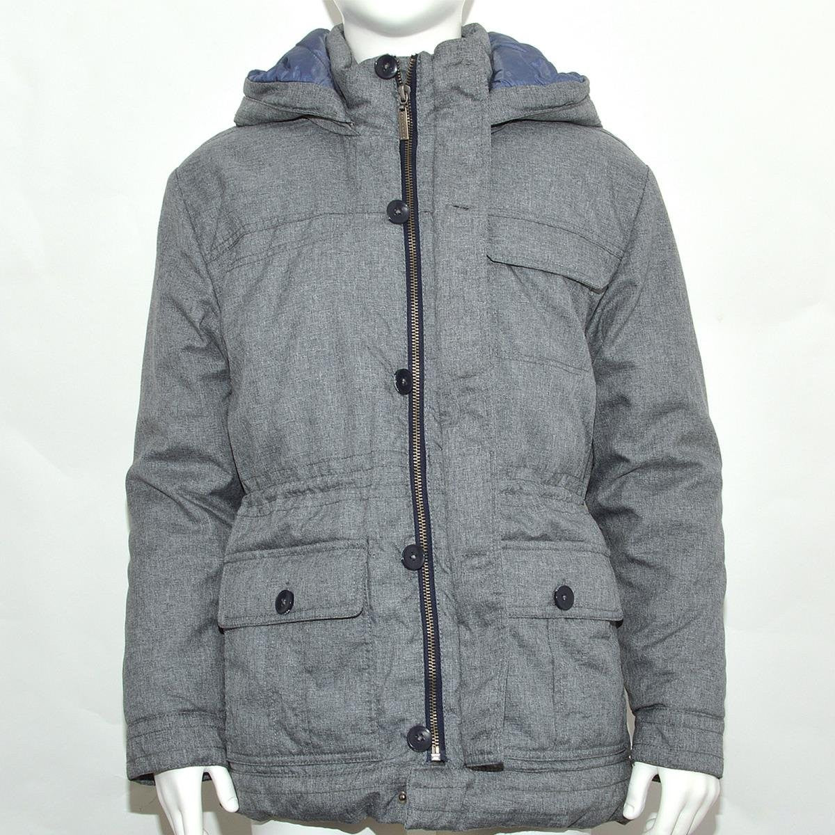 Giubbotto Imbottito con cappuccio Grigio Bambino Sarabanda F374 - SARABANDA - LuxuryKids