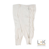Leggins in Lana Panna in Tinta Unita Bambina Sarabanda F231 - SARABANDA - LuxuryKids