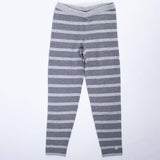 Leggins in Misto Lana Grigio a Righe Bambina Fun&Fun FUNBPT358 - FUN&FUN - LuxuryKids
