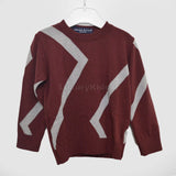 Maglioncino in Misto Lana Bordeaux Per Neonato Manuell&Frank MF4003N - MANUELL&FRANK - LuxuryKids