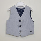 Panciotto a Righe In Cotone Neonato Nanan E16327236 - NANAN - LuxuryKids