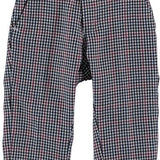Pantalone Caldo Cotone Fantasia a Quadri Blu-Rosso Bambino Manuell&Frank MF1158B - MANUELL&FRANK - LuxuryKids