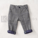 Pantalone In Panno Fantasia Bambino Manuell&Frank MF1092B - MANUELL&FRANK - LuxuryKids