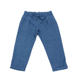 Pantalone Lungo In Cotone Denim Bambina DR KID DK416 - DR.KID - LuxuryKids