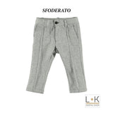 PANTALONE SLIM IN FELPA NEONATO SARABANDA N156-00 - SARABANDA - LuxuryKids