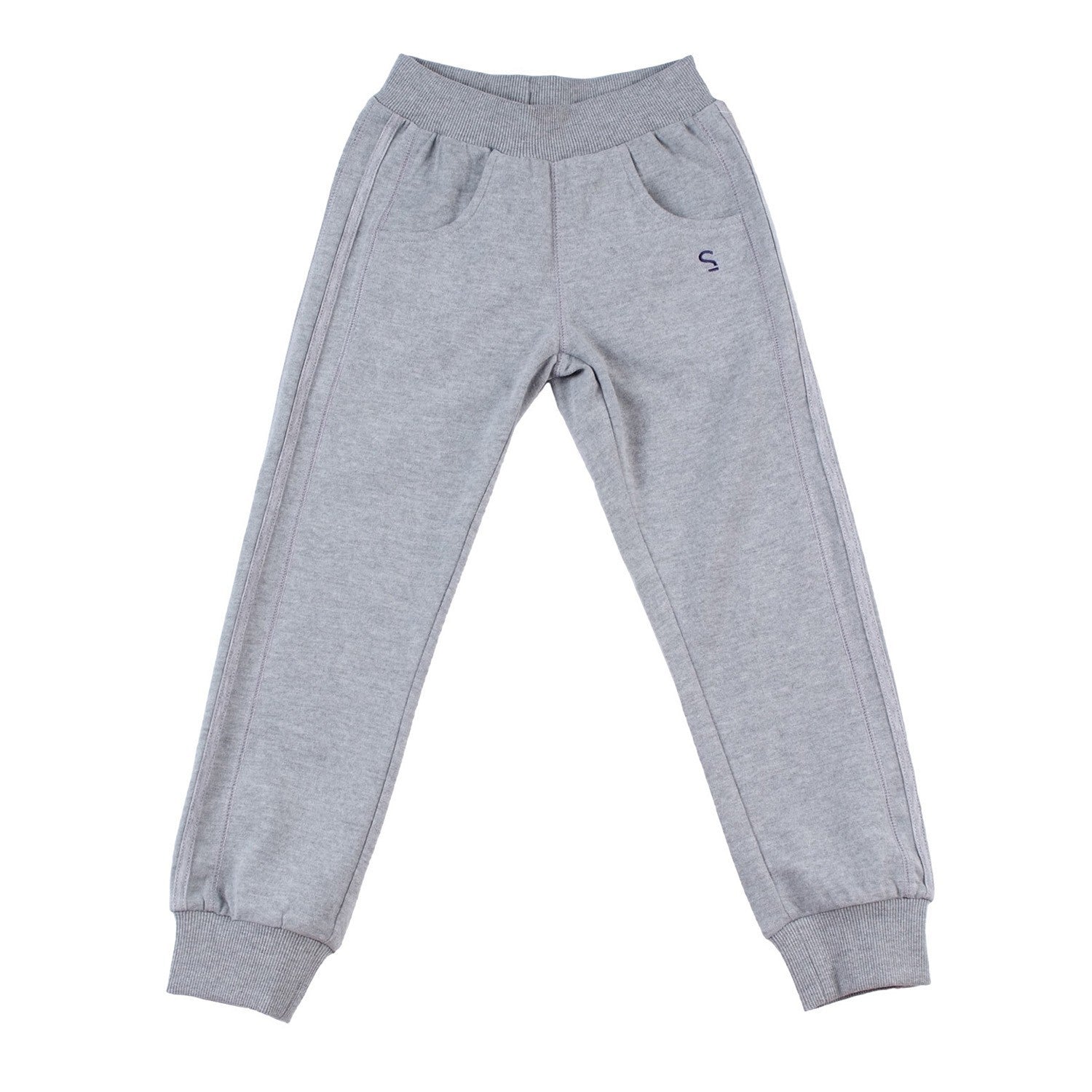 Pantalone Tuta in Caldo Cotone Bambino Grigio Sarabanda F813 - SARABANDA - LuxuryKids