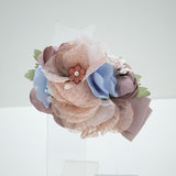 Pinzetta Con Applicazione Di Fiori E Seta Rosa Bambina Carmy CT2009 - CARMY - LuxuryKids