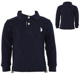 Polo in Caldo Cotone Blu Notte Neonato Polo Assn 26421 - POLO ASSN - LuxuryKids