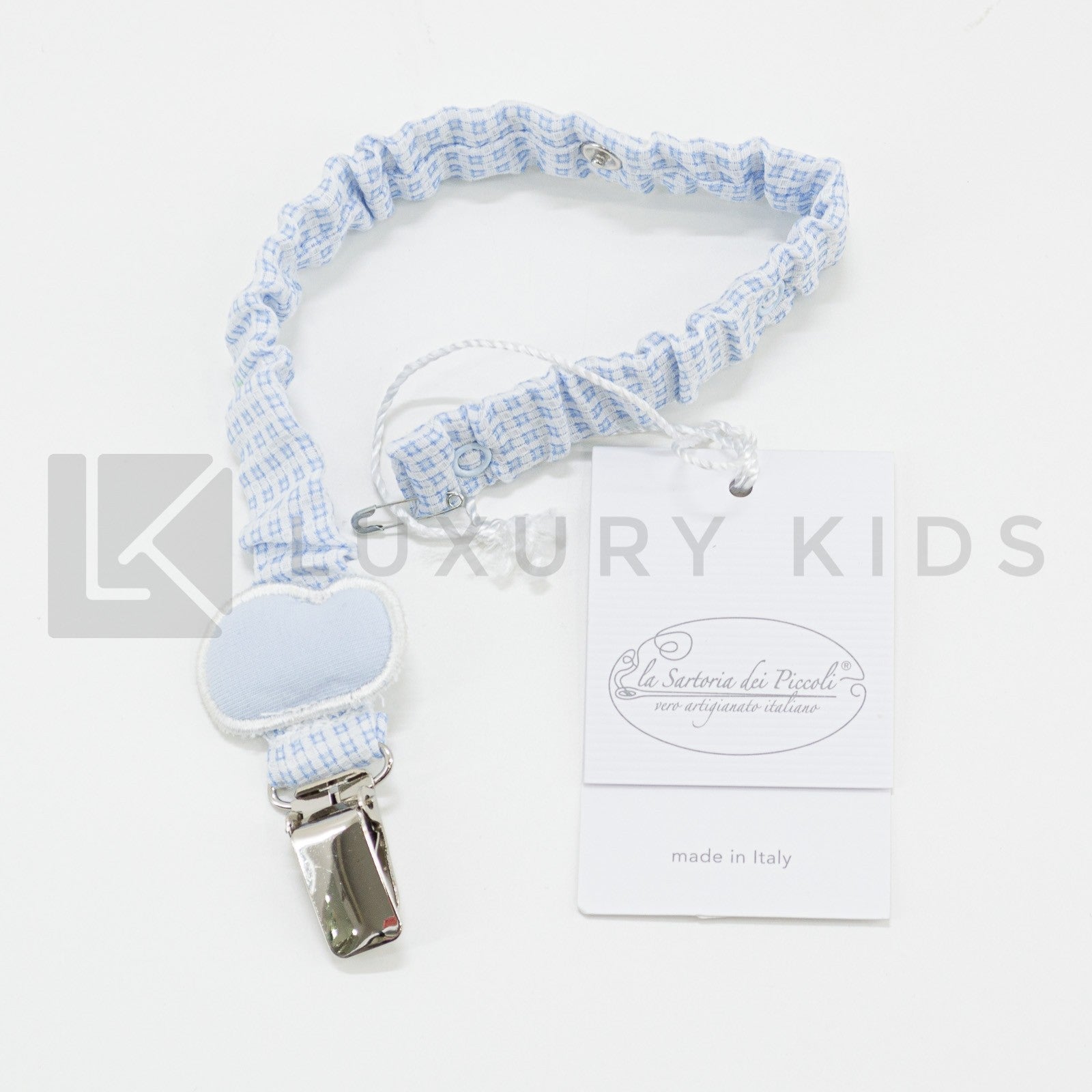 Portaciuccio In Cotone Con Aereoplano Neonato LA SARTORIA DEI PICCOLI LPO751 - LA SARTORIA DEI PICCOLI - LuxuryKids