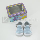 Scarpa da Culla Francesina In Vera Pelle Lucida Per Neonati PANYNO A2407 - PANYNO - LuxuryKids