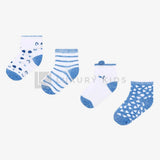 Set di Calzini Stampati In Cotone Elasticizzato Neonato Mayoral 9240 - MAYORAL - LuxuryKids