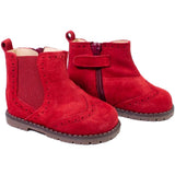 Stivaletto In Camoscio Con Zip Bambino PANYNO B1939 - PANYNO - LuxuryKids