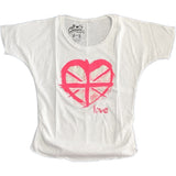 T-Shirt Cambia Colore Bianco con Stampa Bambina Colored Young AMC0000 - COLORED YOUNG - LuxuryKids