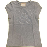 T-Shirt in Cotone Bambina Grigio Fix Design FX6000 - FIX DESIGN - LuxuryKids