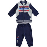 Tuta 2 pezzi in caldo cotone felpato Neonato Sarabanda K727 - SARABANDA - LuxuryKids