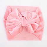 Fascia Per Capelli In Velluto con Fiocco Vari Colori Neonata LUXURYKIDS FIOCCOVELLUTO - LUXURYKIDS - LuxuryKids
