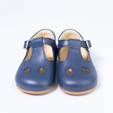 Scarpa In Pelle Modello Con Occhielli E Cinturino Bambino/a RIZITOS B2401 - RIZITOS - Luxury Kids