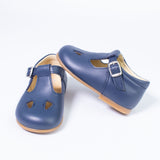 Scarpa In Pelle Modello Con Occhielli E Cinturino Bambino/a RIZITOS B2401 - RIZITOS - Luxury Kids