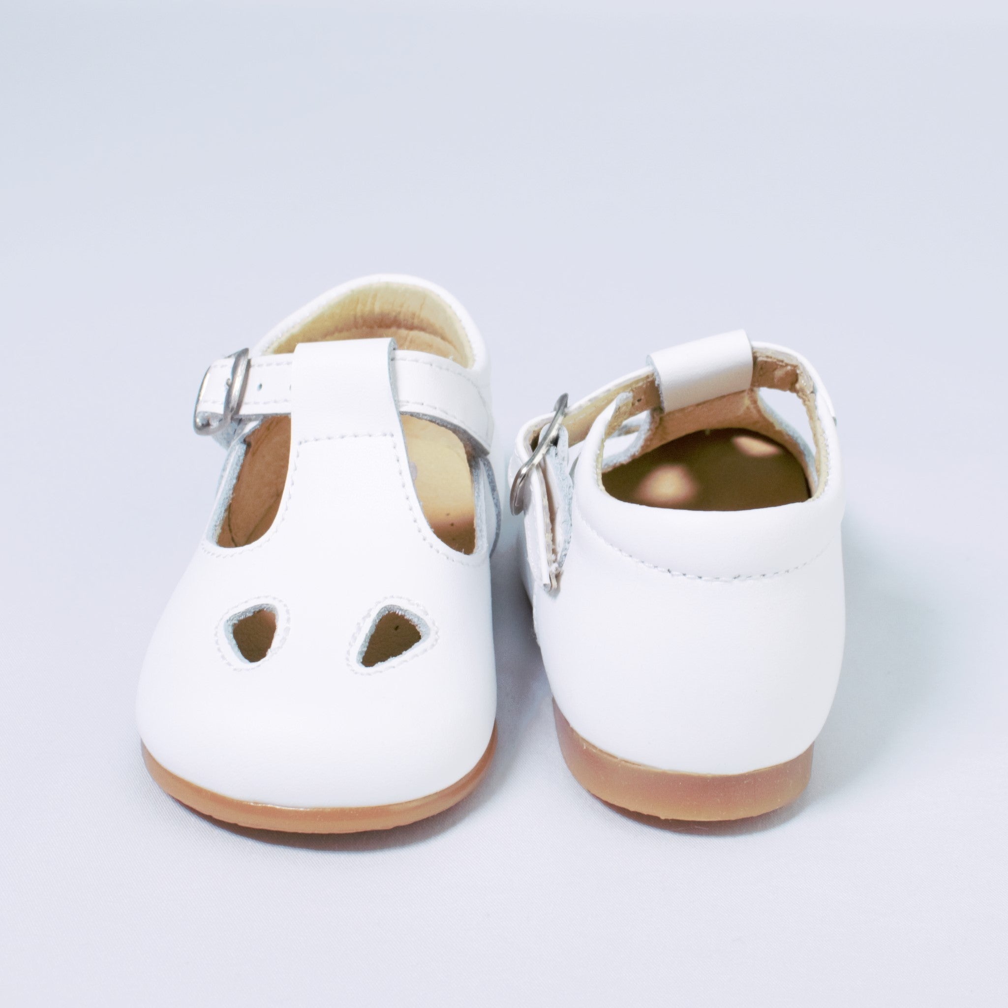 Scarpa In Pelle Modello Con Occhielli E Cinturino Bambino/a RIZITOS B2401 - RIZITOS - Luxury Kids
