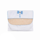 Busta Nascita In Cotone Bianca Neonato LA SARTORIA DEI PICCOLI LBU910 - LA SARTORIA DEI PICCOLI - LuxuryKids