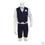 Completo 4 Pezzi Elegante Bambino Blu Bufi M10065Y - BUFI - LuxuryKids