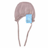 Cuffia In Filo Di Cotone Traforato Con Pois Neonati GRANLEI 544 - GRANLEI - LuxuryKids