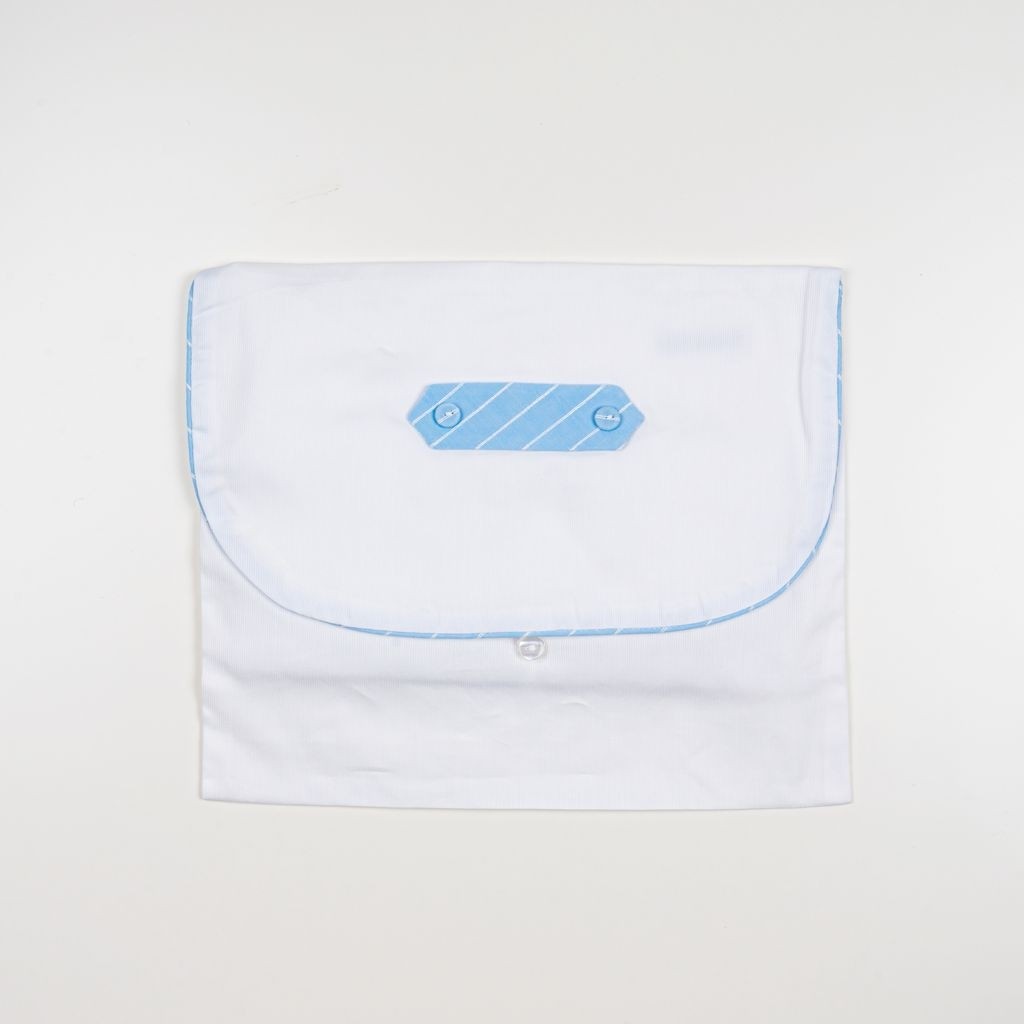 Busta Nascita In Cotone Bianca Neonato LA SARTORIA DEI PICCOLI LBU908 - LA SARTORIA DEI PICCOLI - LuxuryKids