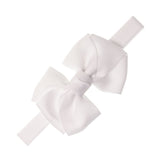 Gummiband mit großer Schleife aus grober Narbung Baby Girl SIENA 7542