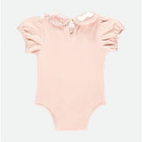 Body Caldo Cotone Elegante Con Colletto In Raso e Pizzo Rosa Neonata ANGEL'S FACE OLIVIA - Angel's Face - LuxuryKids