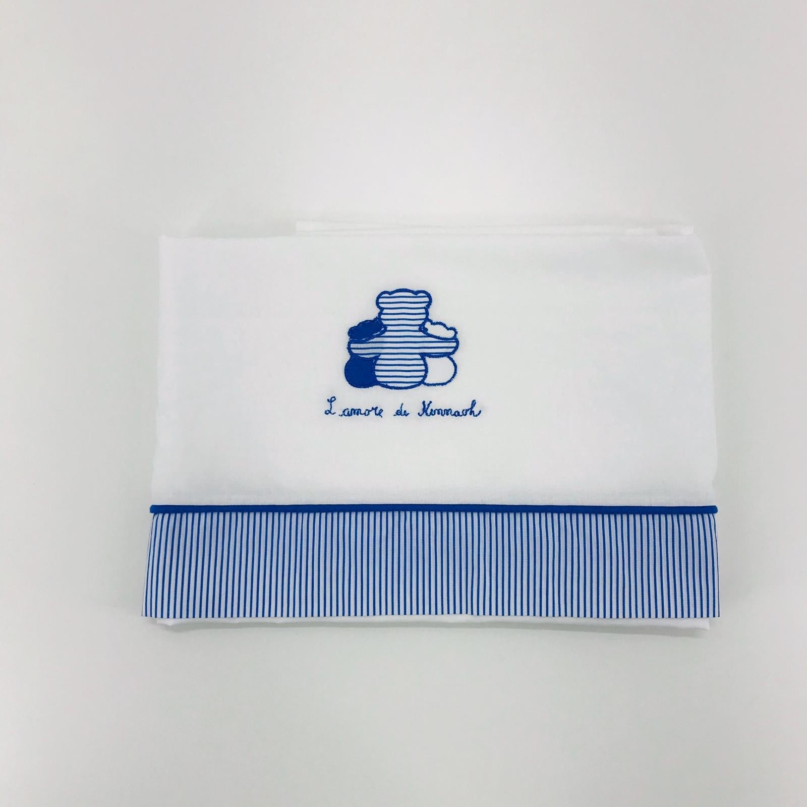 Lenzuolino Cotone Neonato Ninnaoh E16LE208 - NINNAOH - LuxuryKids