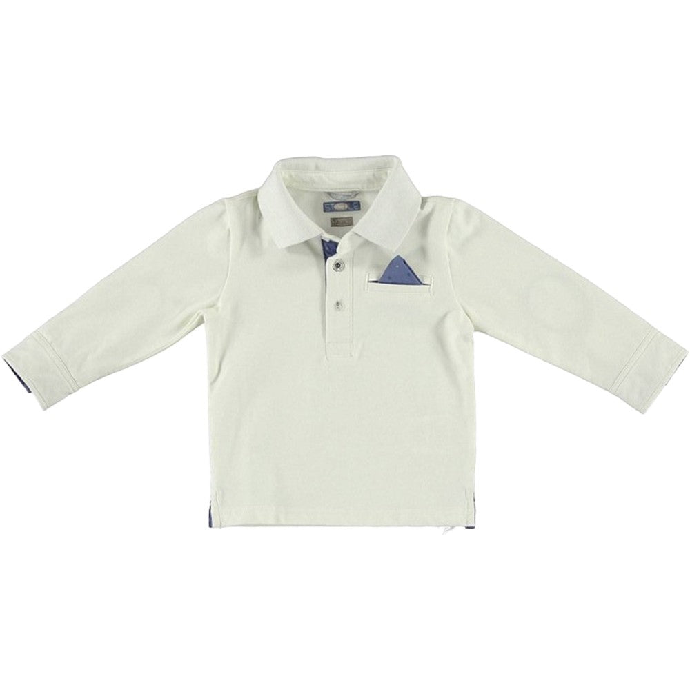 Polo Tinta Unita con Pochette Bambino Sarabanda Q121 - SARABANDA - LuxuryKids