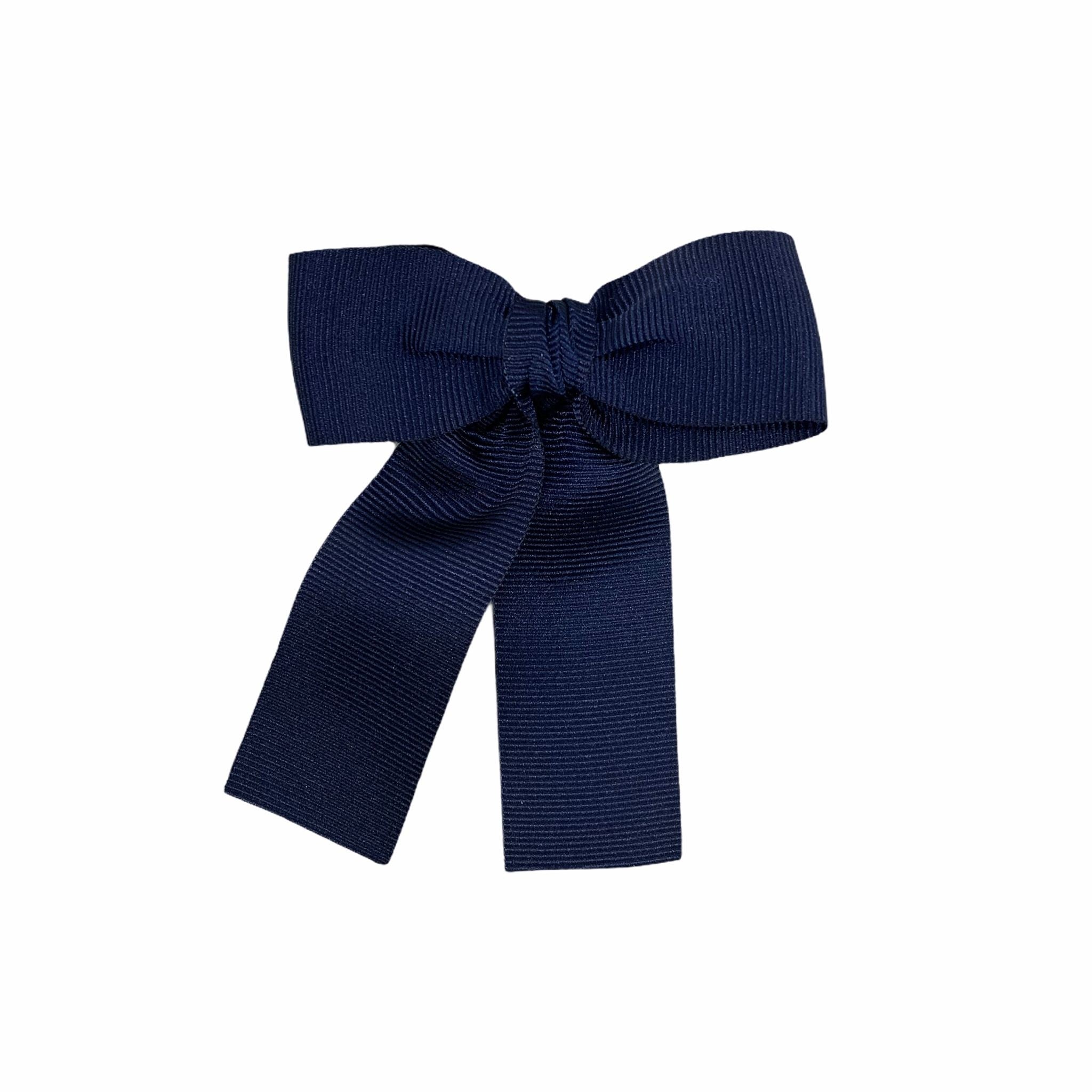 Fermaglio Con Fiocco In Gros Grain Bambina MEIA PATA LAG - MEIA PATA - LuxuryKids