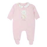 Tutina intera in Cotone Rosa Neonata Alviero Martini 25R0165S - ALVIERO MARTINI - LuxuryKids