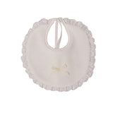 Bavetta In Ciniglia Con Pizzo Neonata NINNAOH I21119 - NINNAOH - LuxuryKids