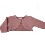 Scaldacuore In Lana Rosa Antico Neonata Tema Coniglietta NINNAOH I21112 - NINNAOH - LuxuryKids