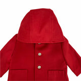 Cappottino in Panno con Cappuccio Neonato Del Sur 3996 - DEL SUR - LuxuryKids
