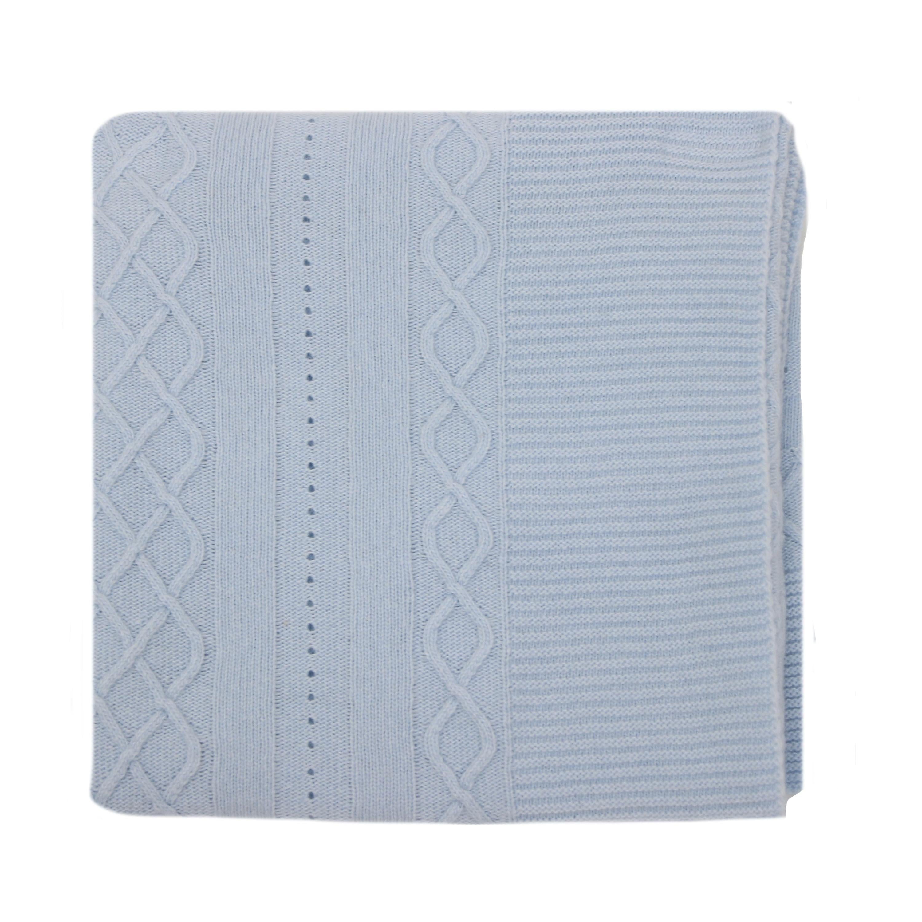 Coperta In Misto Lana Trapuntata Con Rombi Neonato-a Dr.Kid DK114 - DR.KID - LuxuryKids