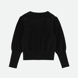 Cardigan In Misto Lana Con Tasche A Cuore Bambina Angel's Face JEMIMA - Angel's Face - LuxuryKids