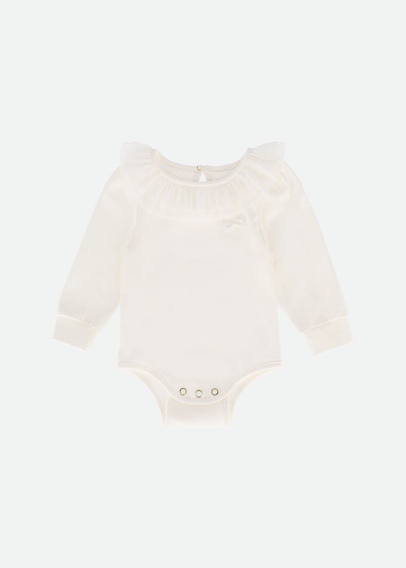 Body In Caldo Cotone Con Rouche Neonata Angel's Face CUTIE - Angel's Face - LuxuryKids