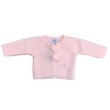 Cardigan Invernale Con Pom Pon Neonati SARDON MA250 - SARDON - LuxuryKids