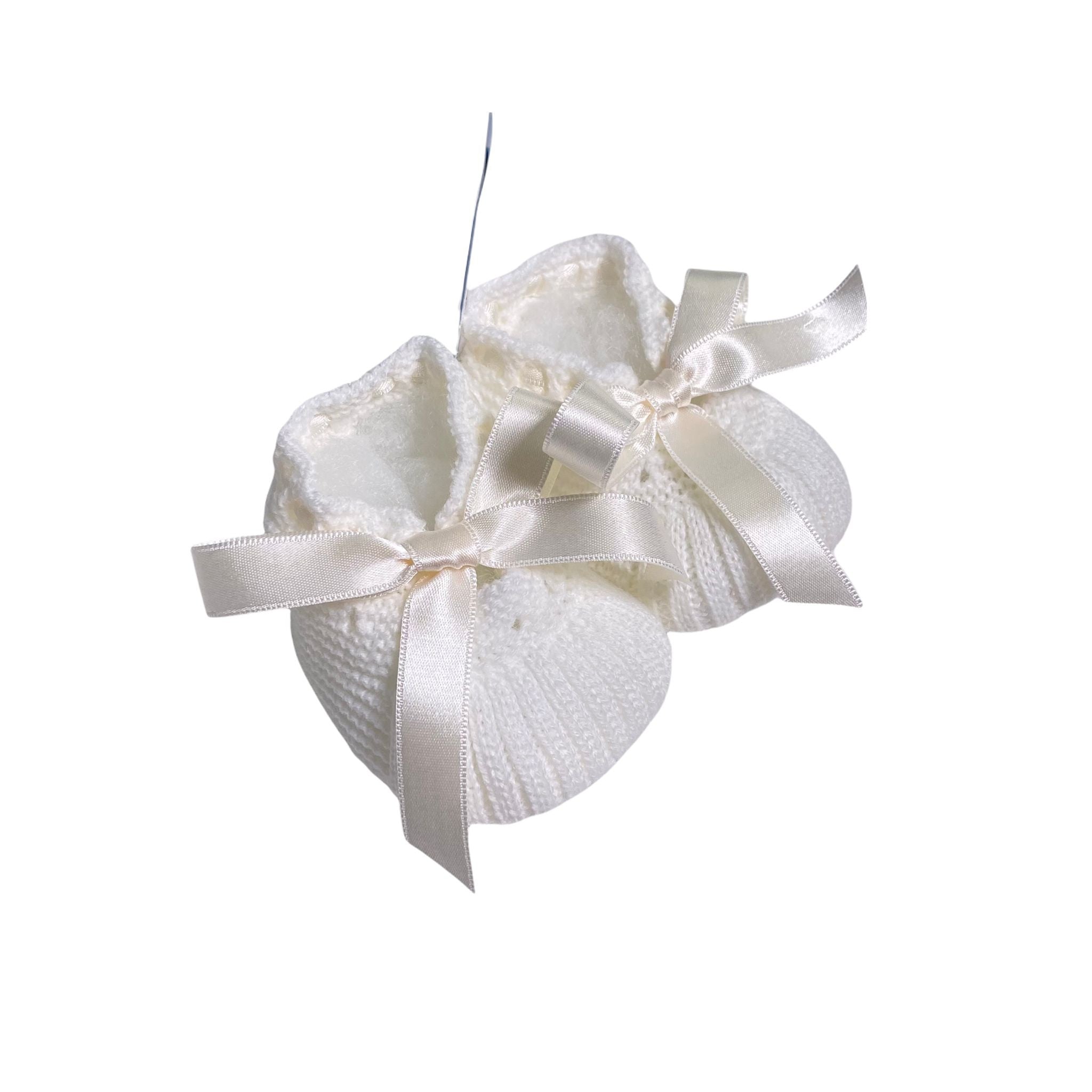 Calzino Scarpetta Caldo cotone  Corredino Neonati Granlei 2549 - GRANLEI - LuxuryKids