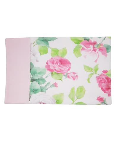 Coperta Imbottita Sfoderabile In Organza Floreale Neonata NINNAOH E22COP11I - NINNAOH - LuxuryKids