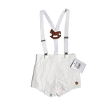 Pantaloncino Corto In Cotone Con Cavalluccio Bambino YOEDU 3993 - YOEDU - LuxuryKids
